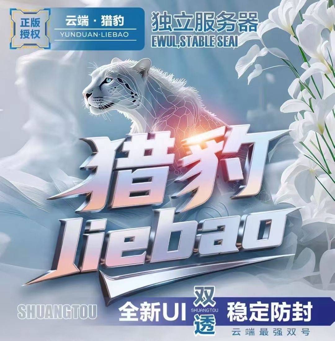 猎豹云端双号扫尾软件激活码点数授权